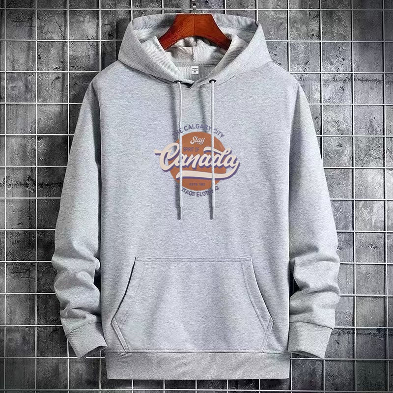 Moletom Com Capuz Unissex Estampa Basketball Canada