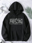 Moletom Com Capuz Unissex Love Freezing Season - PRETO ( FRENTE )