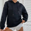 Moletom Com Capuz Unissex Love Yourself - PRETO  ( FRENTE LISA )