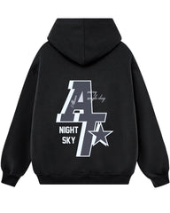 Moletom Com Capuz Unissex Night Sky Star