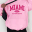 Moletom Com Capuz Unissex Com Estampa Miami  1896