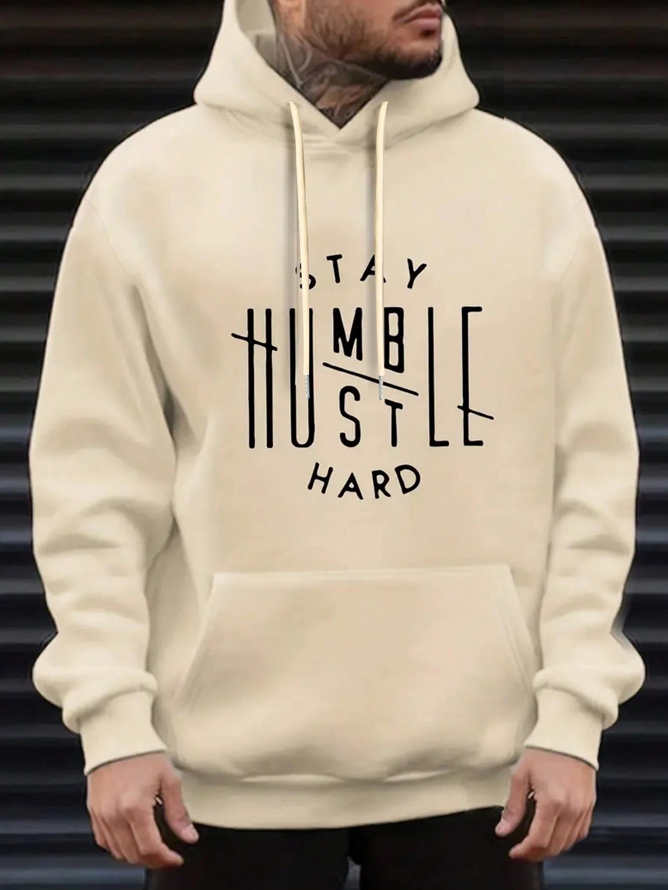 Moletom Com Capuz Unissex Estampa Frase Seja Humilde Frase
