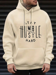 Moletom Com Capuz Unissex Stay Humble Hard