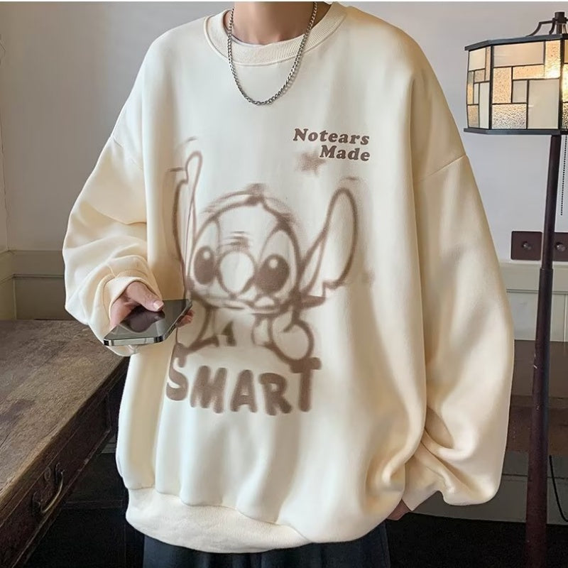 Moletom Básico Unissex Com Estampa Desenho Liloh