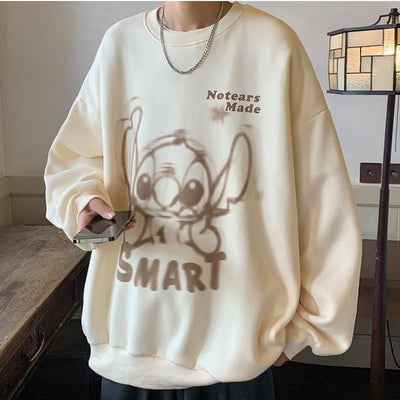 Moletom Básico Unissex Com Estampa Desenho Liloh