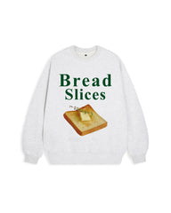 Moletom Gola Redonda Unissex Bread Slices