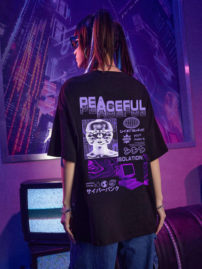 Camiseta Feminina Cyberwave Peaceful