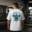 Camiseta Oversized Cat Anti Cardio Azul