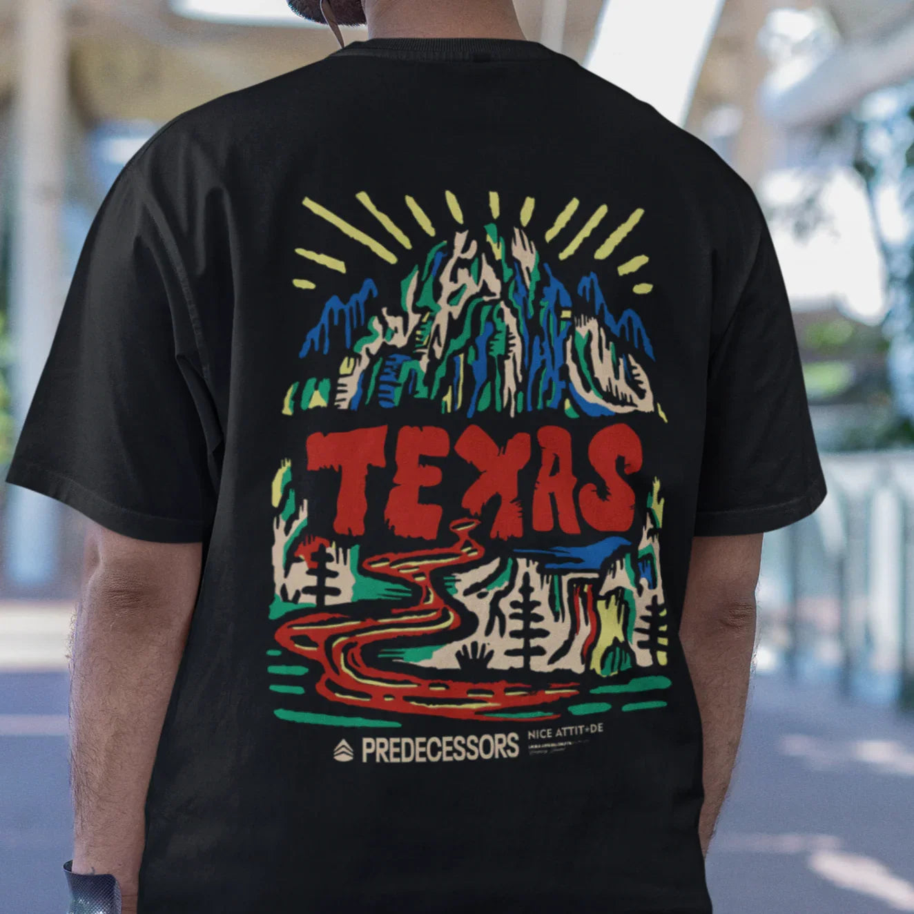 Camiseta Básica Unissex Nice Atitude Texas