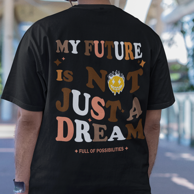 Camiseta Básica Masculina Street Meu Futuro Não é Apenas um Sonho