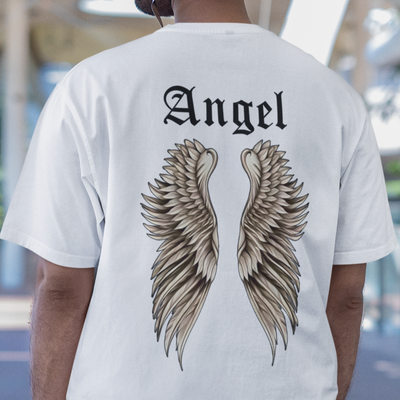Camiseta Masculina Angel Anjo Asas Street