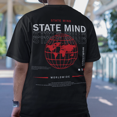 Camiseta Masculina State Mind Worldwide Street