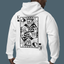 Blusa Moletom Masculino Carta Baralho Rei Esqueleto King Skull