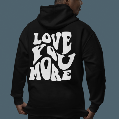 Moletom Com Capuz Unissex Love You More