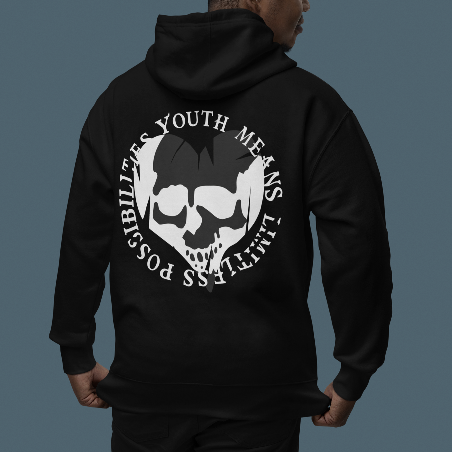 Skull Moletom Caveira Masculino Blusa Moletom Skull Unparallel