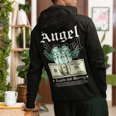 Blusa Moletom Masculino Angel Dólar Street Anjo Cupido