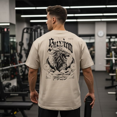 Camiseta Oversized Supino Dragon