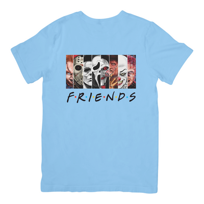 Camiseta Básica Friends Terror