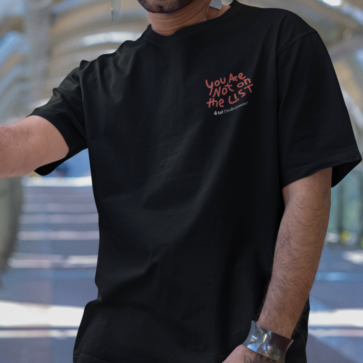 Camiseta Básica Unissex You're Not On The List Of Death