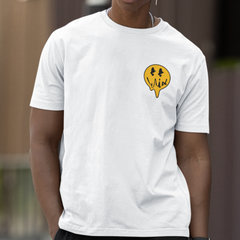 Camiseta Street Masculina Emoji Derretido