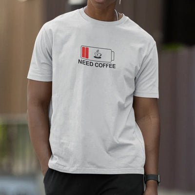 Camiseta Básica Need Coffee