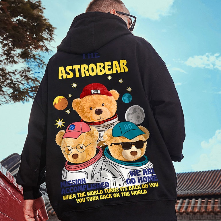 Moletom Canguru The Astrobear Urso Space