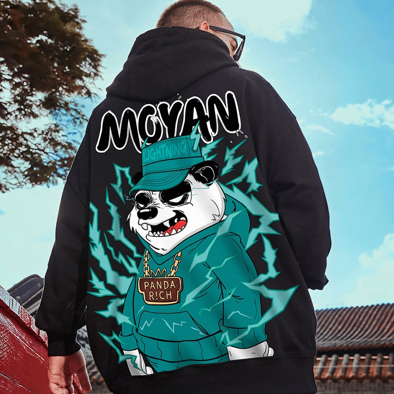 Moletom Canguru Moyan Panda Rich