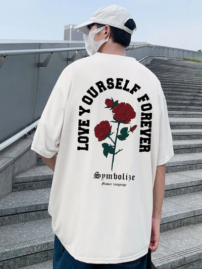 Camiseta Masculina Love Yourself Forever Street