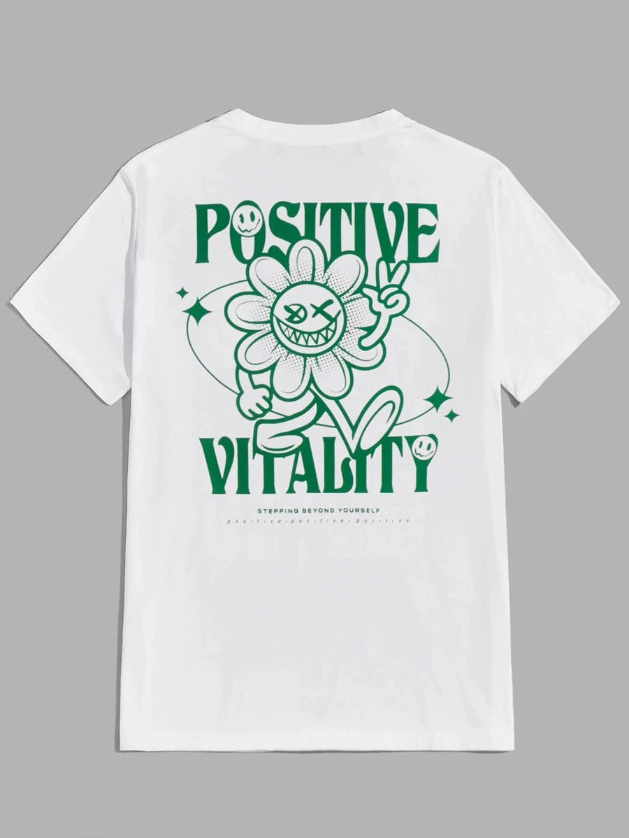Camiseta Masculina Positive Vitality Street