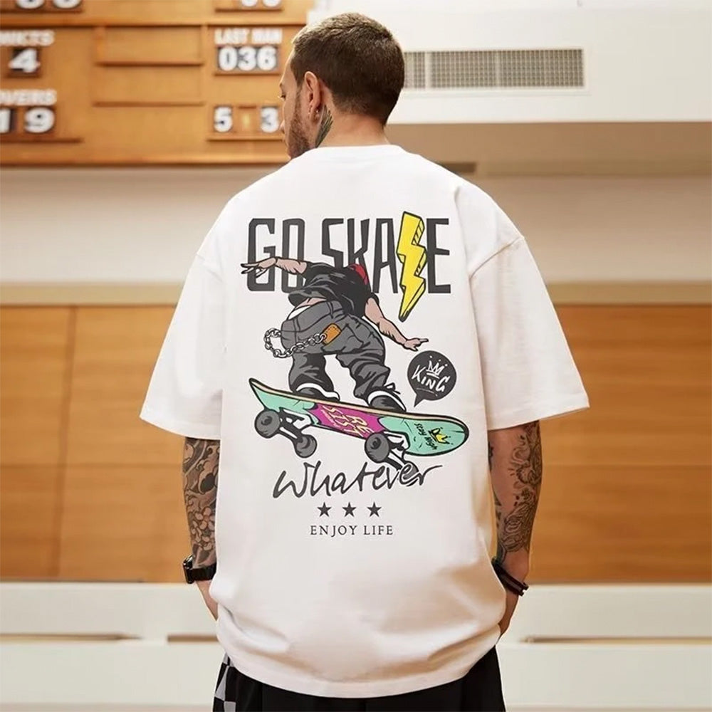 Camiseta Básica Go Skate Whatever