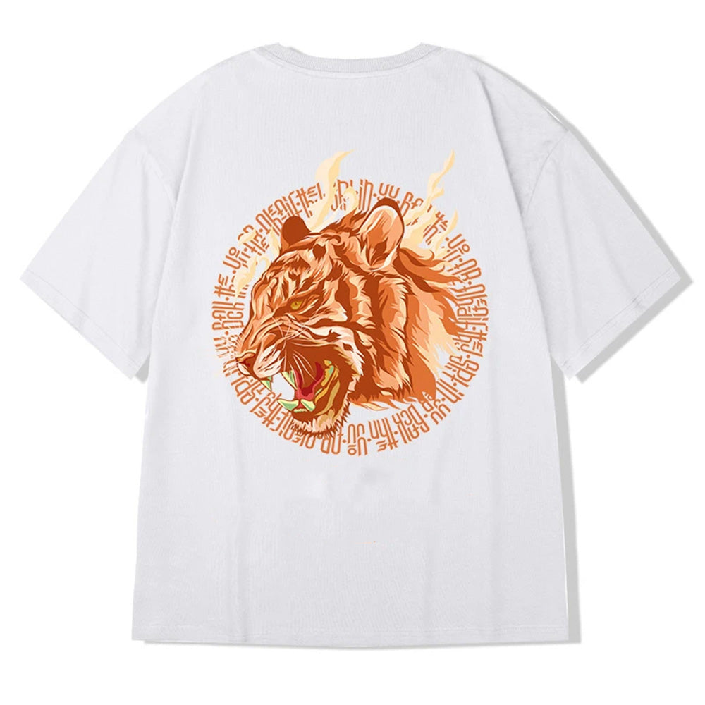 Camiseta Básica Tigre Tiger Head