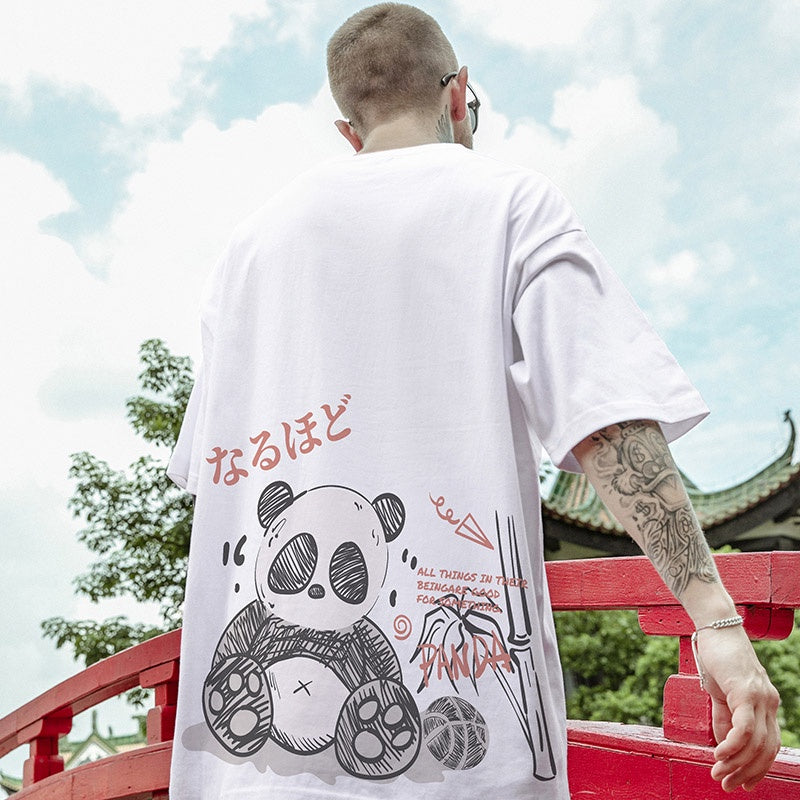 Camiseta Básica Draw Panda