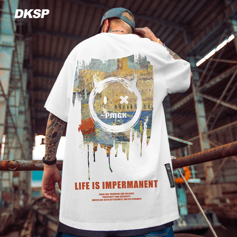 Camiseta Básica Life is Impermanent