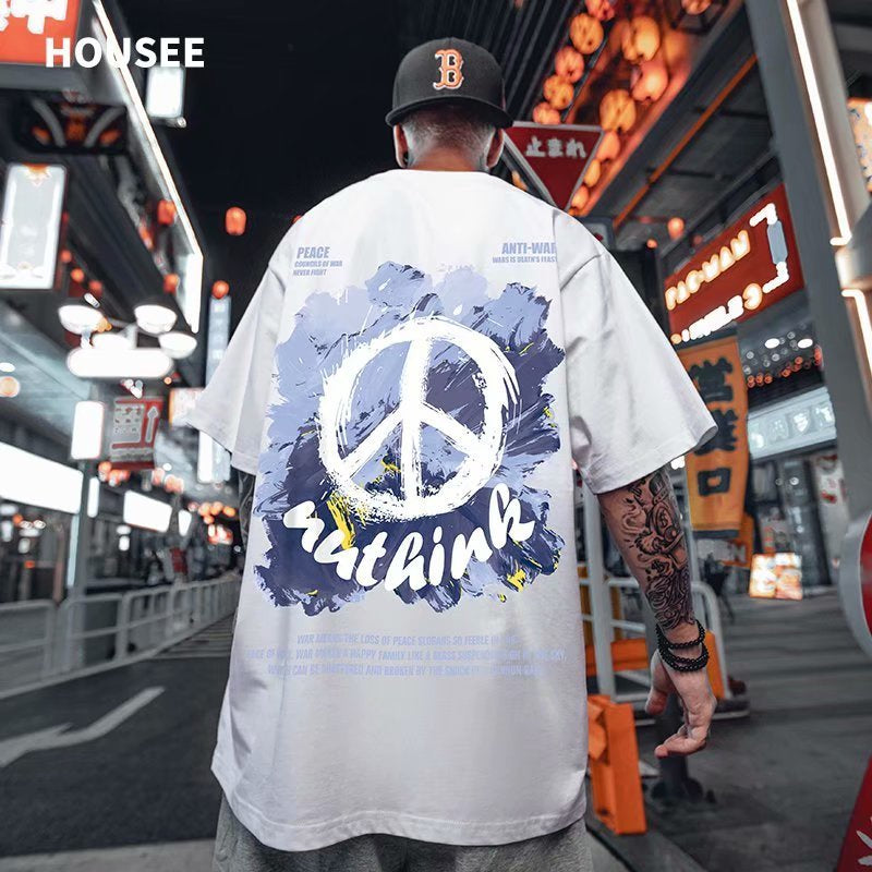 Camiseta Básica Nuthink Peace