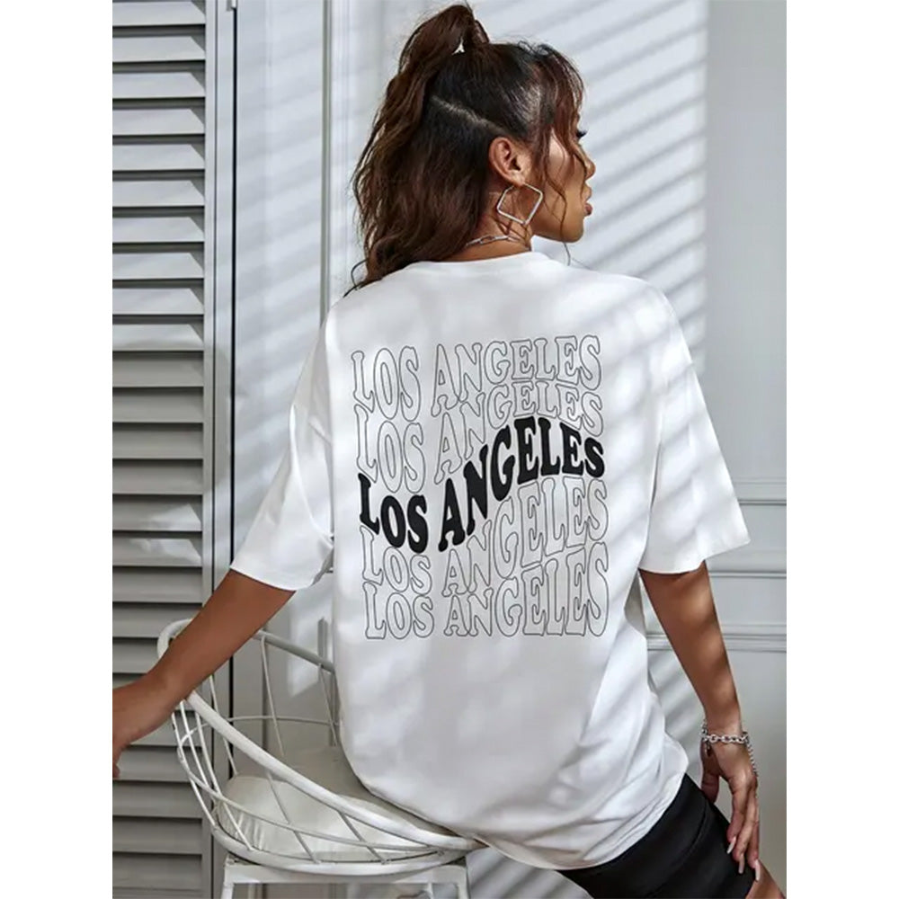Camiseta Feminina Los Angeles Art