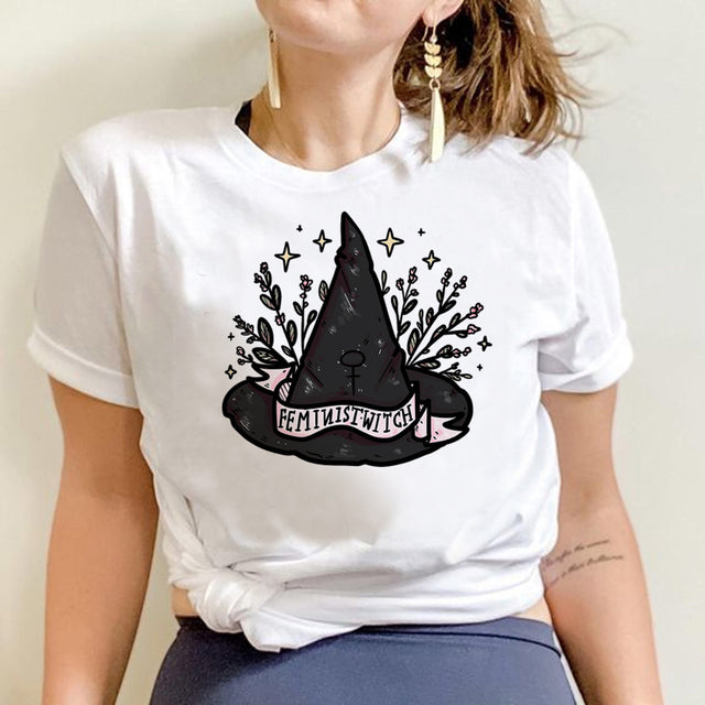 Camiseta Básica Feminist Witch