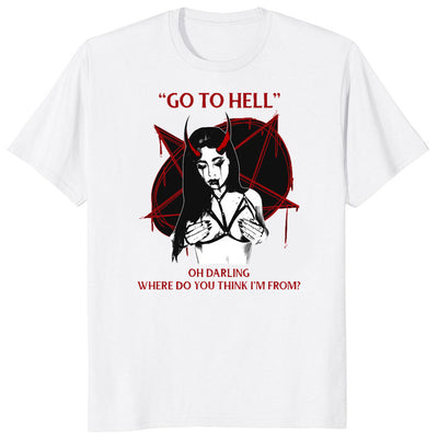 Camiseta Básica Go to Hell