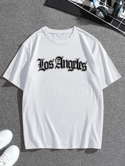 Camiseta Básica Masculina Los Angeles Street