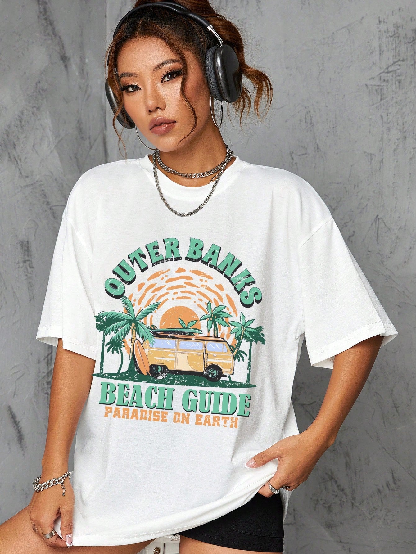 Camiseta Básica Outerbanks Beach Guide