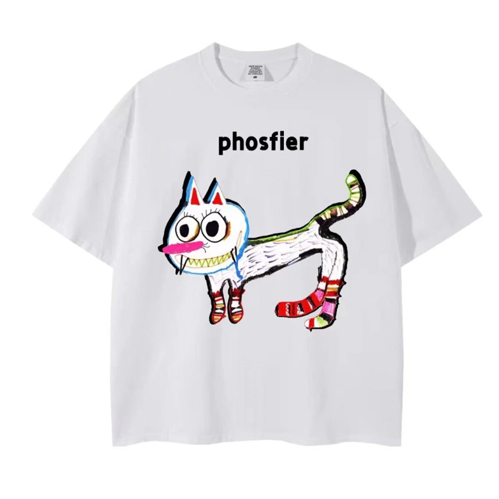 Camiseta Infantil Phosfier Cat