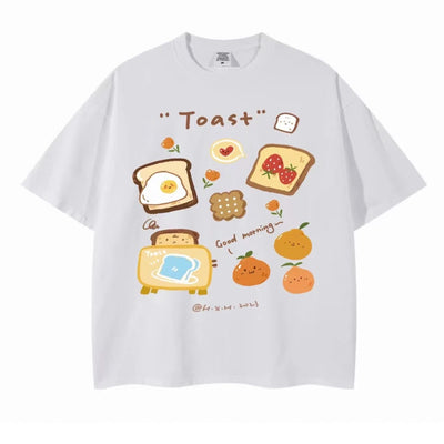 Camiseta Infantil Toast Good Morning