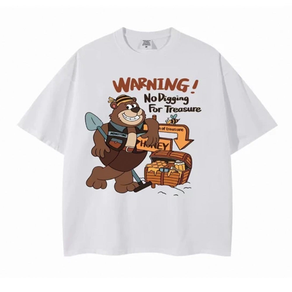 Camiseta Infantil Warning Explorer Bear