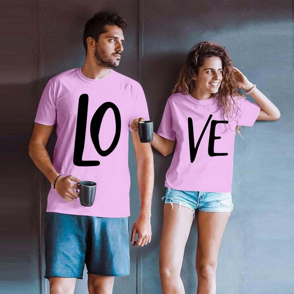 Camisetas Casal Lo Ve Love Amor