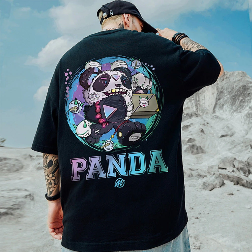 Camiseta Básica Panda Mecânico