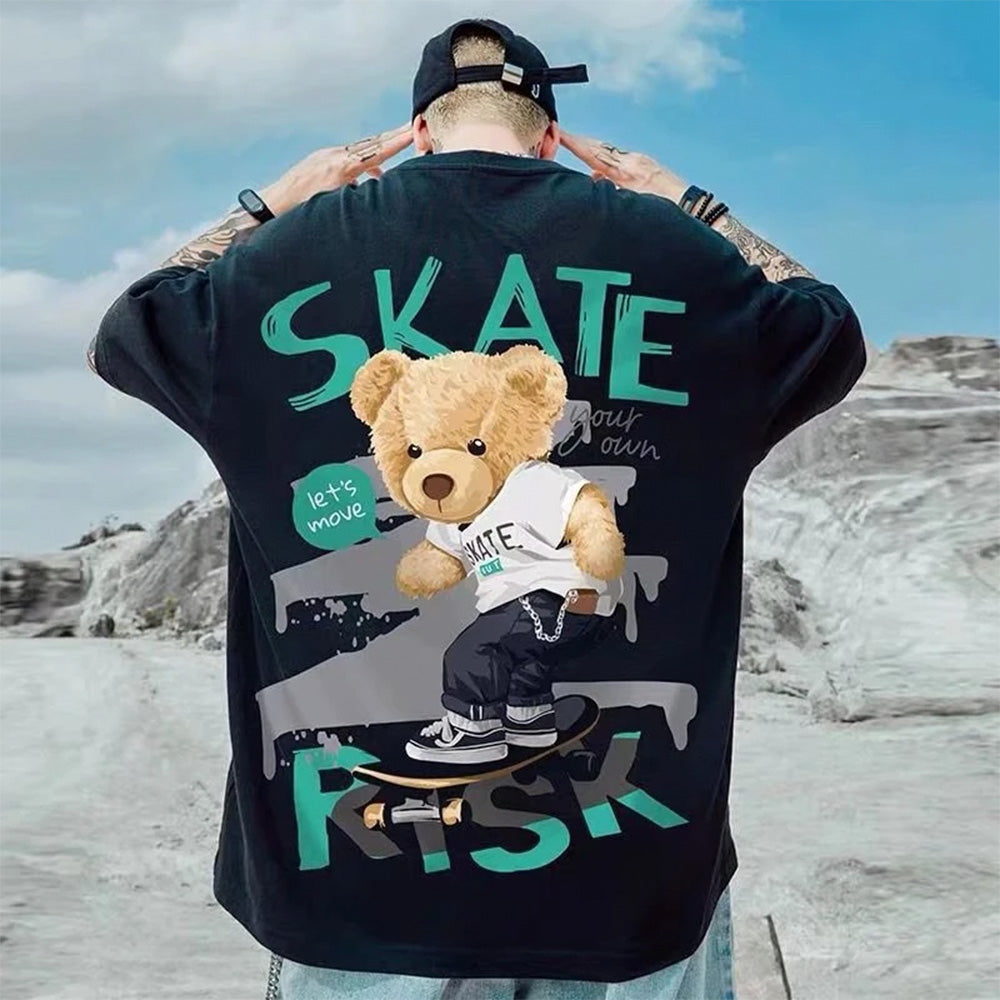Camiseta Básica Skate Risk