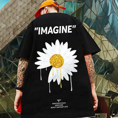 Camiseta Básica Imagine Flower Margarida