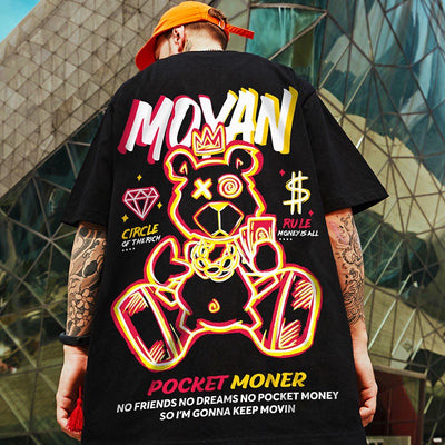 Camiseta Básica Moyan Pocket Moner