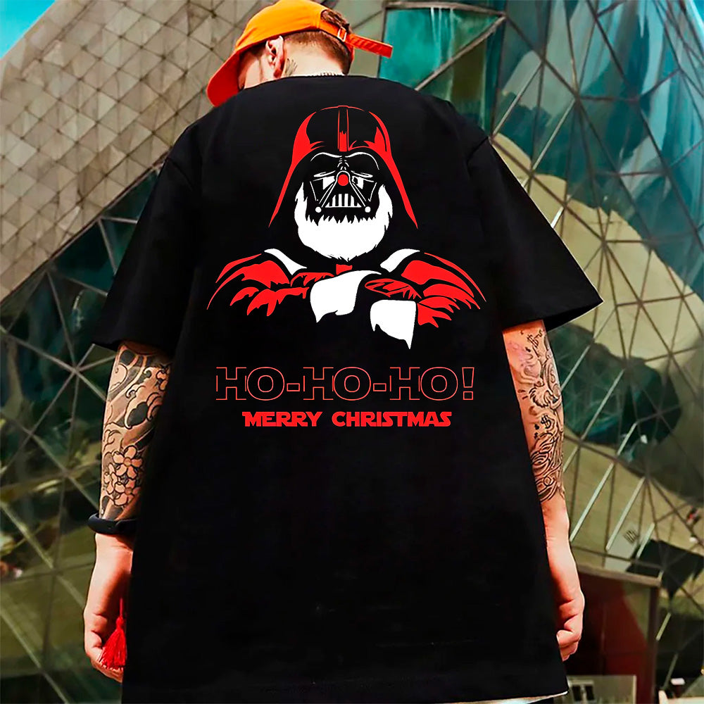 Camiseta Básica Ho Ho Ho Merry Christmas