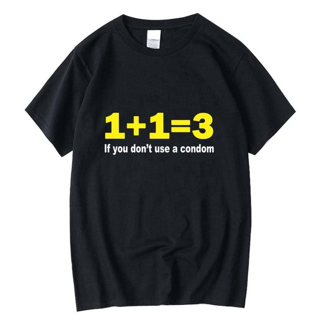 Camiseta Básica 1+1=3