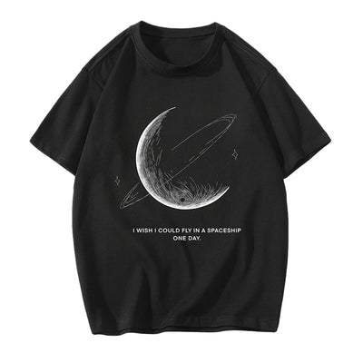 Camiseta Básica Flying Moon